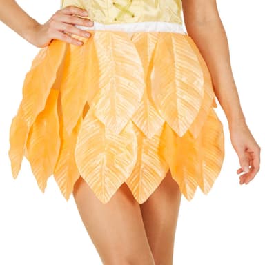 Guld blomsterfe kostume - XXL