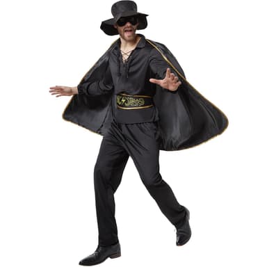 Zorro kostume - M
