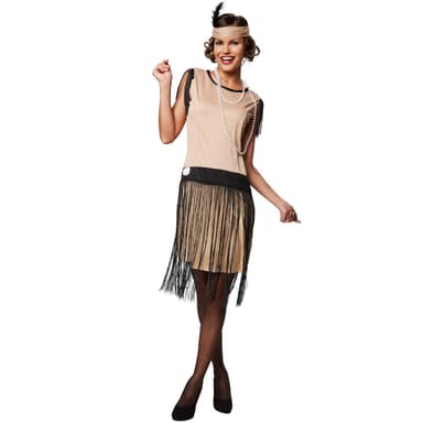 Flapper 20'er kostume - XL