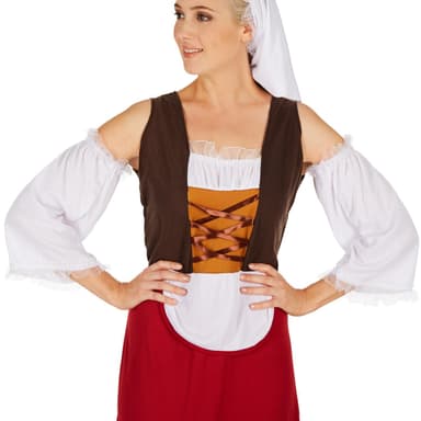 Middelalder kvinde kostume - L