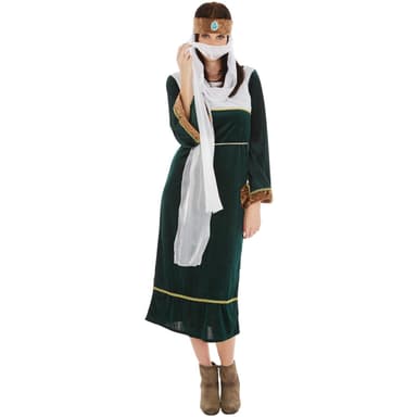 Orientalsk inspireret kostume - XXL