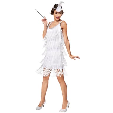 Charleston Diva kostume - L