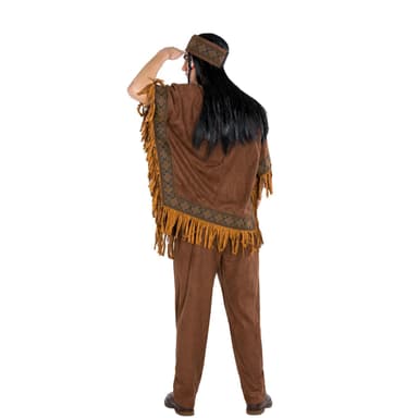 Indianeren Vilde Hingst kostume - M