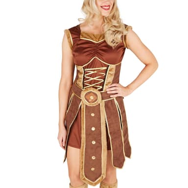 Vikingekvinde kostume - XXL
