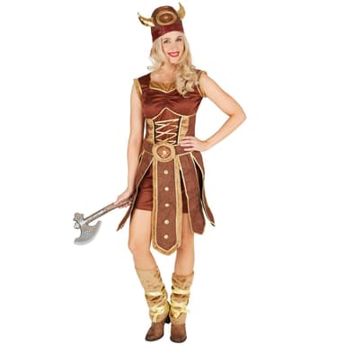 Vikingekvinde kostume - XL