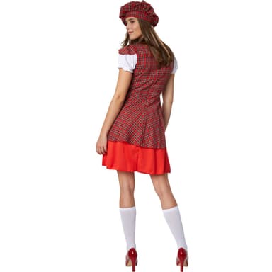 Skotsk kvinde kostume - M