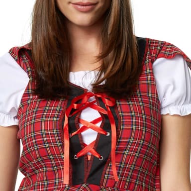 Skotsk kvinde kostume - M