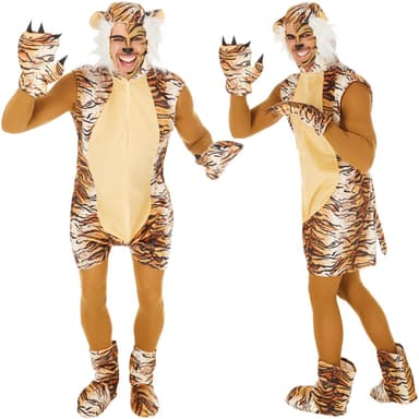 Unisex kostume Tiger - M