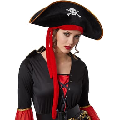 Piratdronning kostume - M