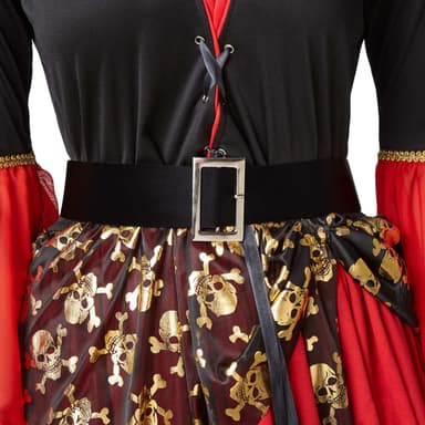 Piratdronning kostume - M