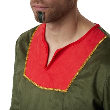 Tavs Mohikaner kostume - XXL
