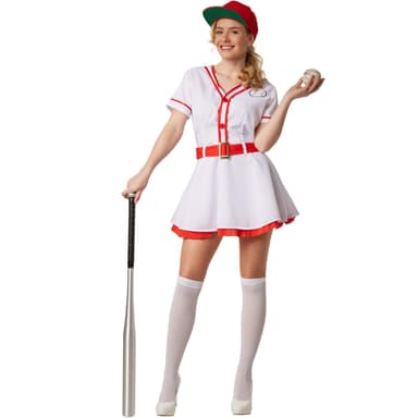 Baseballspiller kostume - XXL