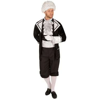 Barok-greve kostume - XL