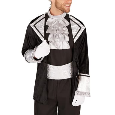 Barok-greve kostume - XL