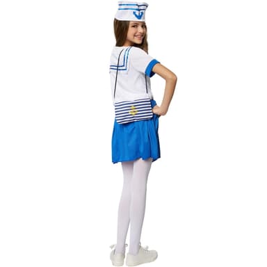 Marinesæt børnekostume - 104 (3-4y)