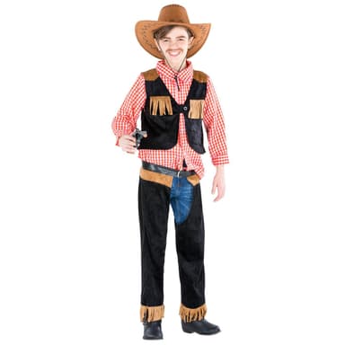 Cowboy Jimmy kostume - 116 (5-7y)