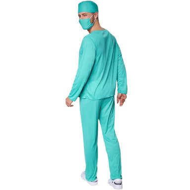 Kirurg kostume - L