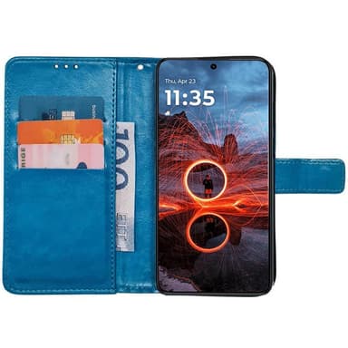 Wallet cover 3-kort Motorola ThinkPhone 25 - Lyseblå