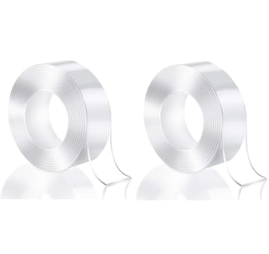 Genanvendeligt dobbeltsidet nanotape 5 m 2-pakke