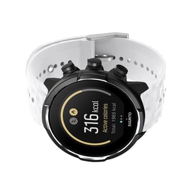 Silikone urrem til Suunto Watch Hvid Suunto 9