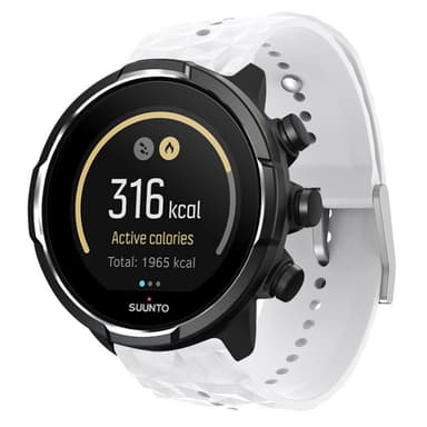 Silikone urrem til Suunto Watch Hvid Suunto 9