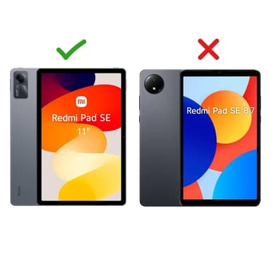 SKALO Xiaomi Redmi Pad SE Trifold Flip Cover - Sort