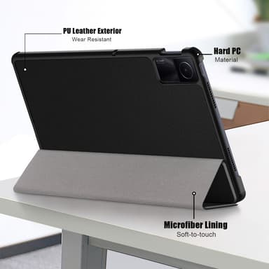 SKALO Xiaomi Redmi Pad SE Trifold Flip Cover - Sort
