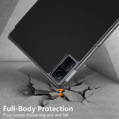 SKALO Xiaomi Redmi Pad SE Trifold Flip Cover - Sort