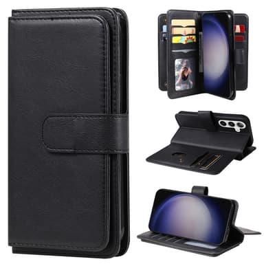 SKALO Samsung S24 10-RUM Flip Cover - Sort