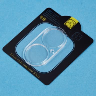 SKALO iPhone 16 3D Kameralinse Beskyttelsesglas - Gennemsigtig