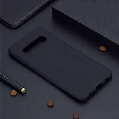 SKALO Samsung S10 Plus Ultratynd TPU-skal - Sort