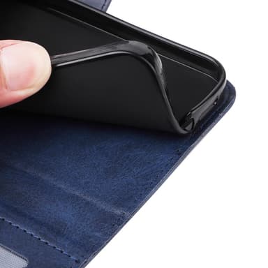 SKALO Google Pixel 9 Pro XL PU-læder Pungetui - Blå