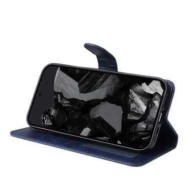 SKALO Google Pixel 9 Pro XL PU-læder Pungetui - Blå