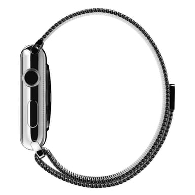 SKALO Milanese Loop Apple Watch Series 1-3 38mm - Mørkegrå