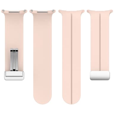 SKALO Silikonearmbånd metallspænde Samsung Watch Ultra 47mm - Sort