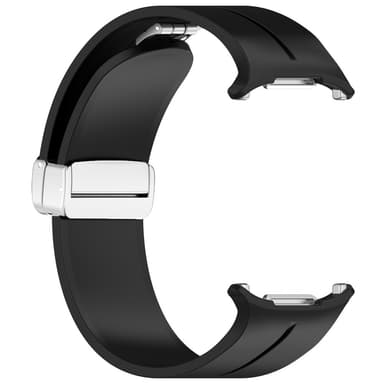 SKALO Silikonearmbånd metallspænde Samsung Watch Ultra 47mm - Sort