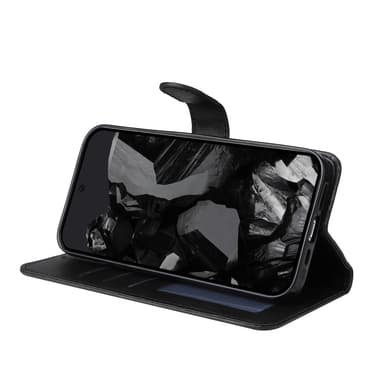 SKALO Google Pixel 9 Pro XL PU-læder Pungetui - Sort