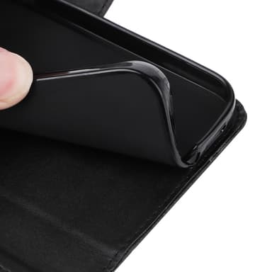 SKALO Google Pixel 9 Pro XL PU-læder Pungetui - Sort