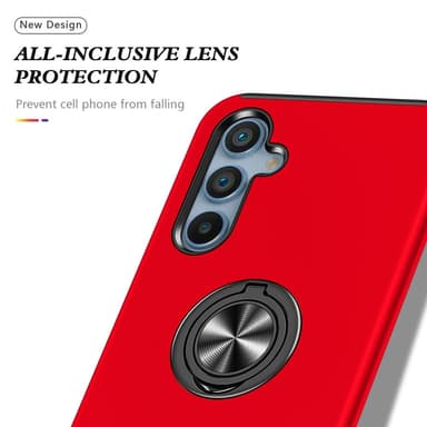 Samsung Galaxy A55 Fingerring Kickstand Hybrid Taske