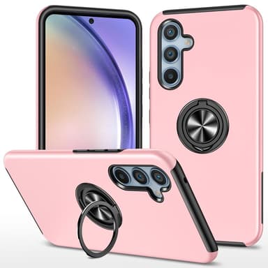 Samsung Galaxy A55 Fingerring Kickstand Hybrid Taske
