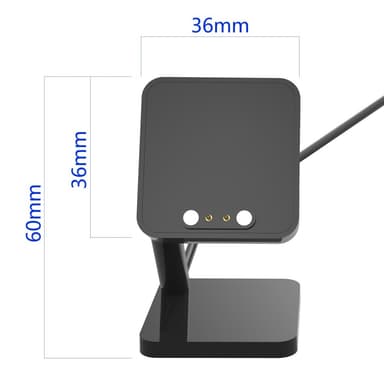 Lader dock stativ til Zeblaze Ares 3 Pro / GTR 3 Pro