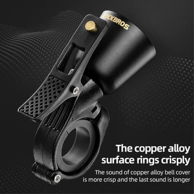 ROCKBROS Copper Alloy Bike Bell Bell Cykelstyr - Guld