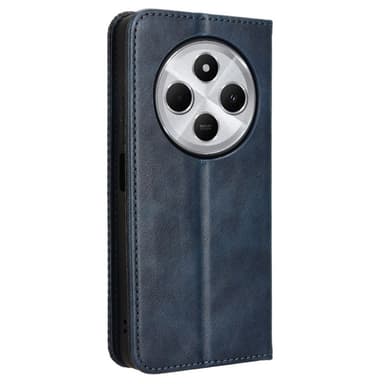 Til Xiaomi Redmi 14C Pung Stand Flip Telefonetui - Blå
