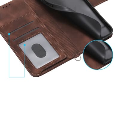 Til Samsung Galaxy A16 5G / A16 4G Cover med Blomstermønster Wallet Cover