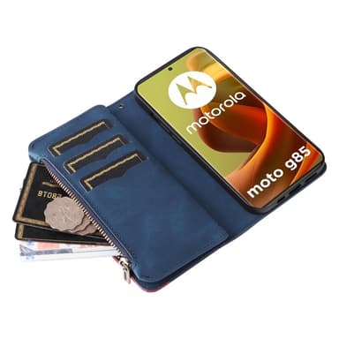 KT Multifunktion Series-5 Til Motorola Moto G85 Telefontaske