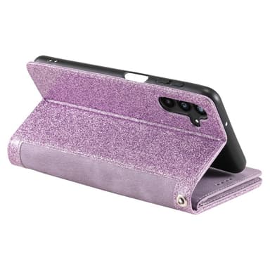 Til Samsung Galaxy A16 5G / A16 4G Etui med Lynlåslomme og 9 Kortlommer