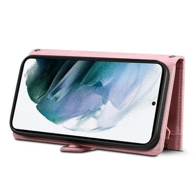 ESEBLE Star Series Til Samsung Galaxy S24 FE Etui med Lynlåslomme - Rosaguld