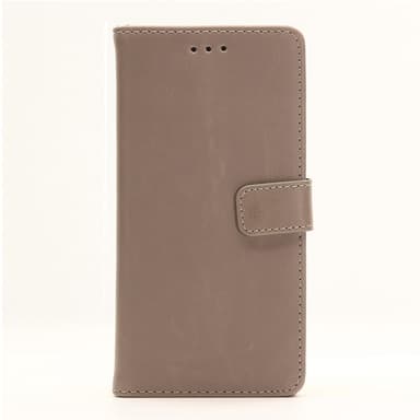 Sony Xperia X Crazy Horse Texture Punge Læderbetræk Beige
