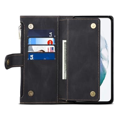 ESEBLE Star Series Til Samsung Galaxy S24 FE Etui med Lynlåslomme