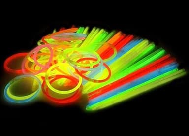 Glowsticks 100-Pack armband i Grön färg